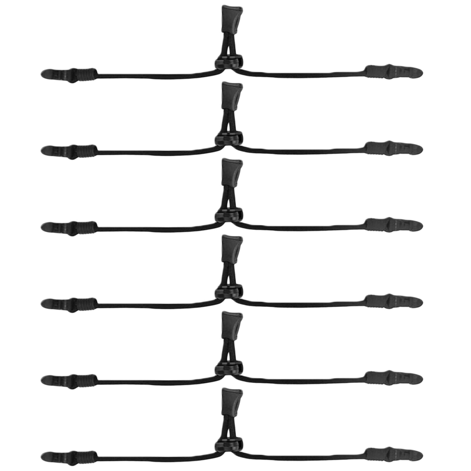 Mask Ear Saver Strap - 6 stuks maskerhouders met antislip oorklemmen,