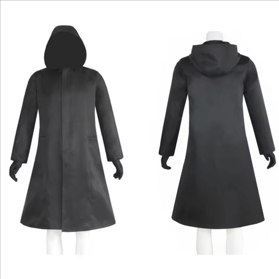 Black Face Mask Pack - Volwassen Calamari Game Cosplay Kostuum Met