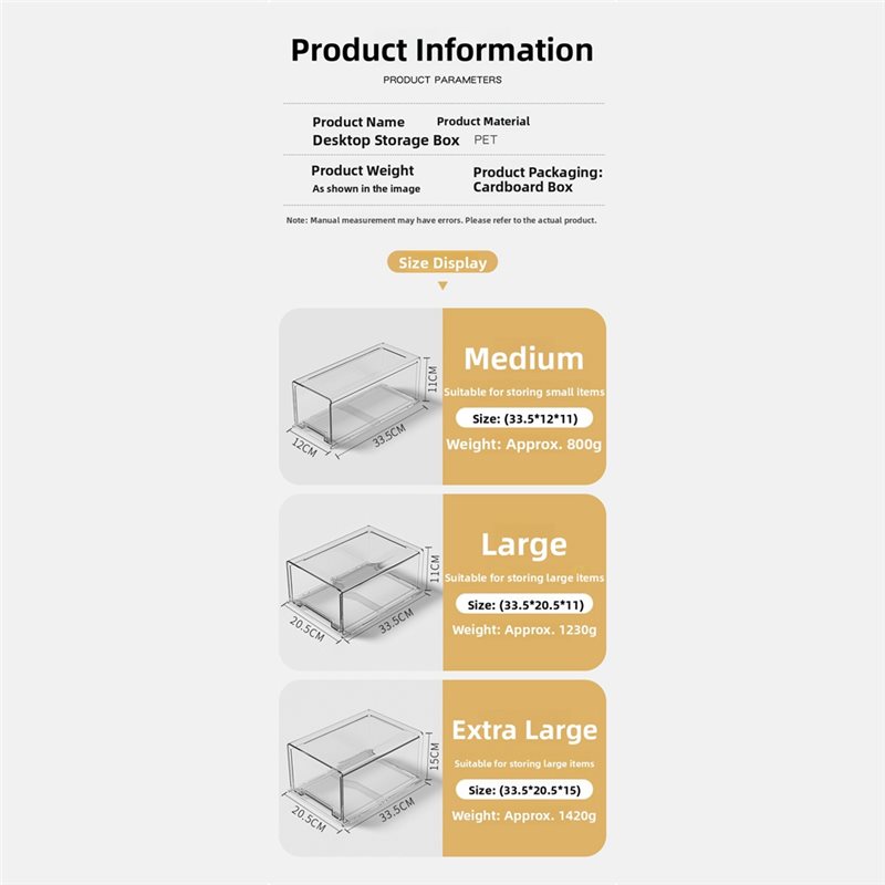 Face Mask Storage Box - [B17B!】 Multifunctionele opbergdoos voor kantoorartikelen en