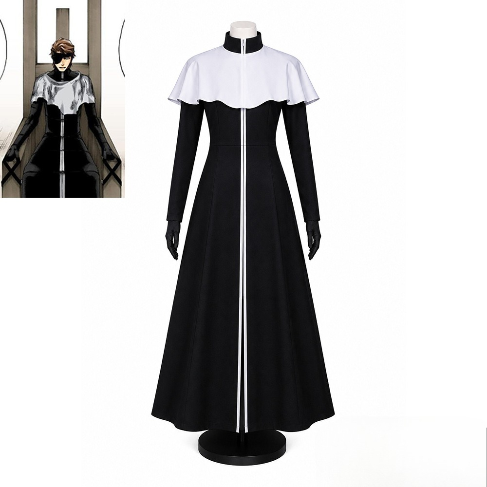 Aizen Sousuke Cosplay Kostuum  - Black Face Mask Pack recensie en prijs