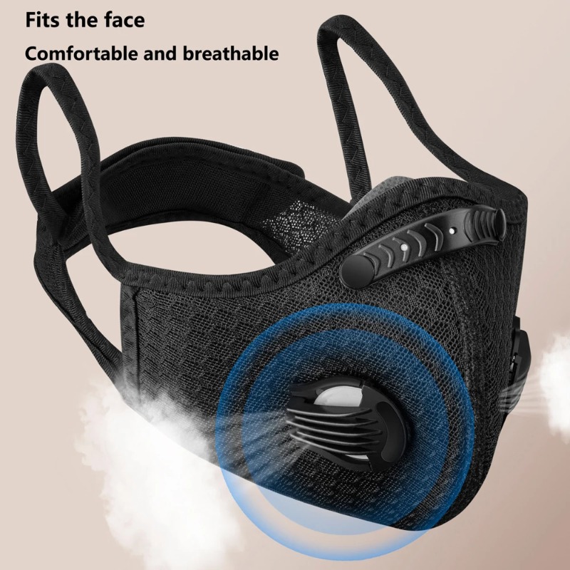Fietsmasker, sportmasker, wasb - Dust Mask Construction recensie en prijs