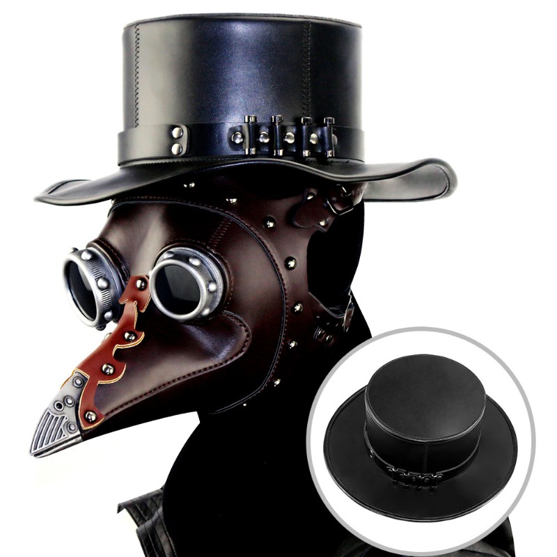 PU-leer Plague Doctor Masker E - Disposable Surgical Mask recensie en prijs