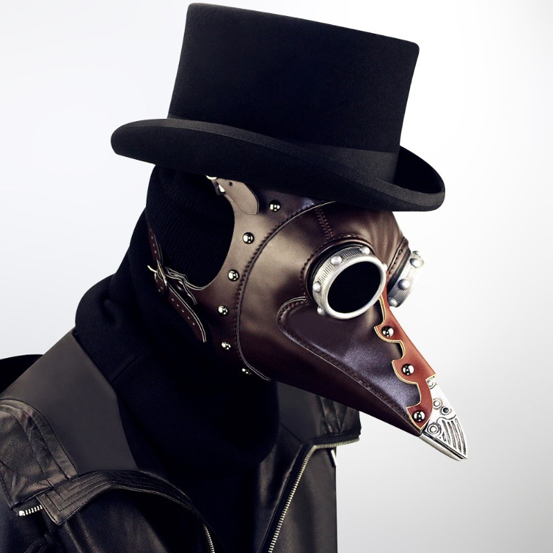 PU-leer Plague Doctor Masker E - Disposable Surgical Mask recensie en prijs