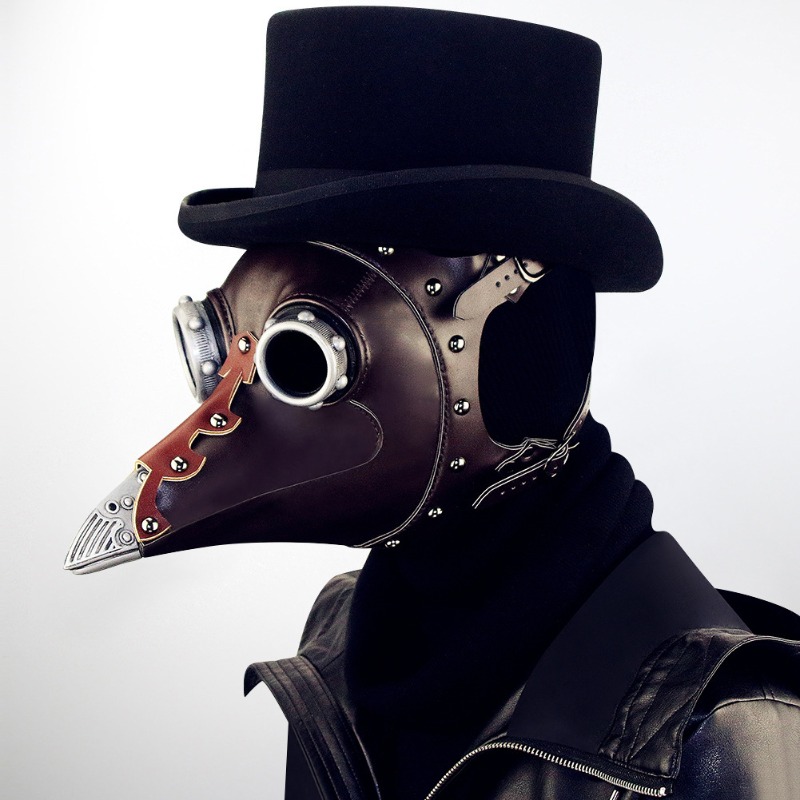 PU-leer Plague Doctor Masker E - Disposable Surgical Mask recensie en prijs