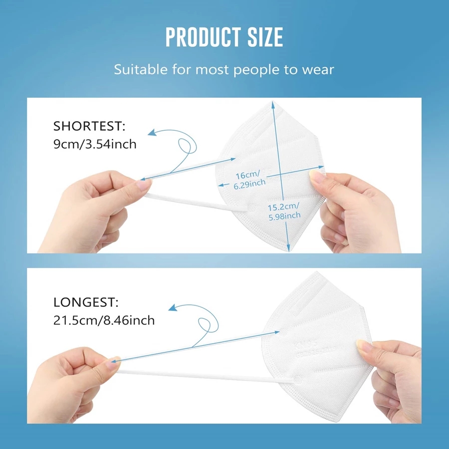 10-200 stuks Mascarillas FPP2  - Disposable Surgical Mask recensie en prijs
