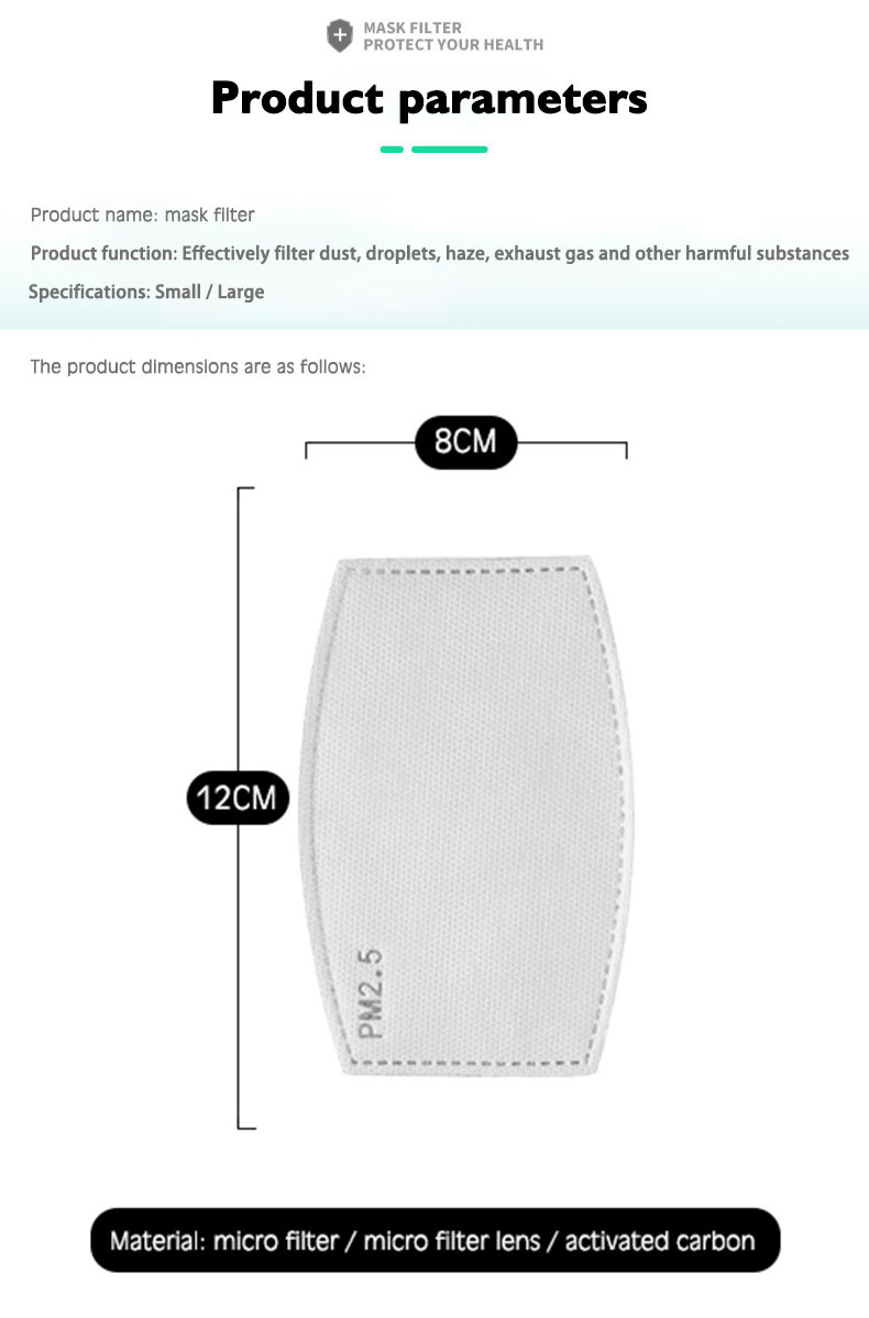 Pm2.5-maskerfilter Veilig Lich - Pm2.5 Filter Insert recensie en prijs