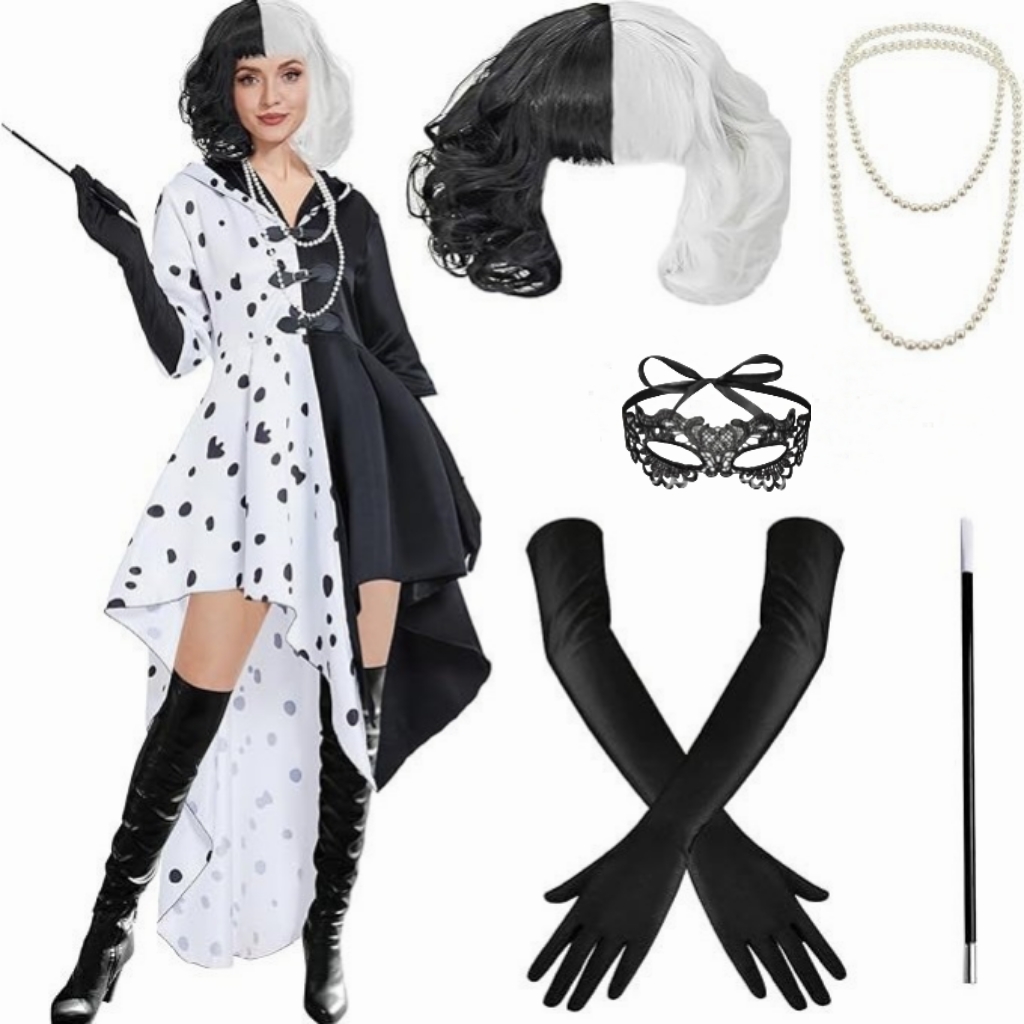 Damesgeïnspireerde Cruella Cos - Black Face Mask Pack recensie en prijs