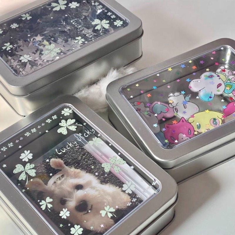 Kleurrijke sterren oorbellen o - Face Mask Storage Box recensie en prijs