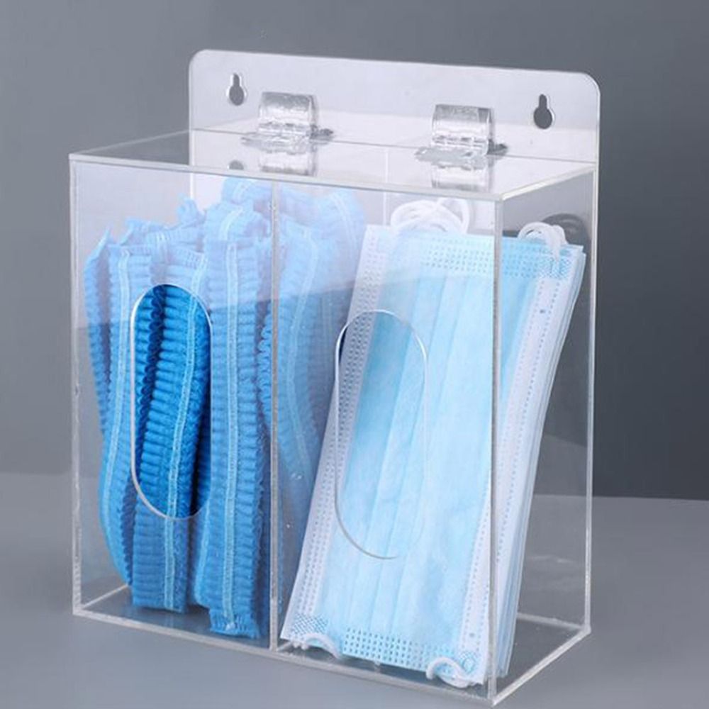 1/2/3 Grids Acryl Handschoenho - Face Mask Storage Box recensie en prijs
