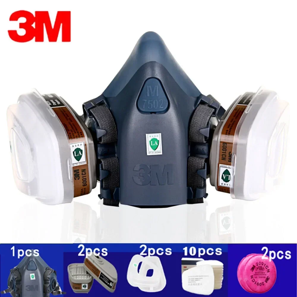 3M 7502 Ademhalingsmasker Besc - Dust Mask Construction recensie en prijs